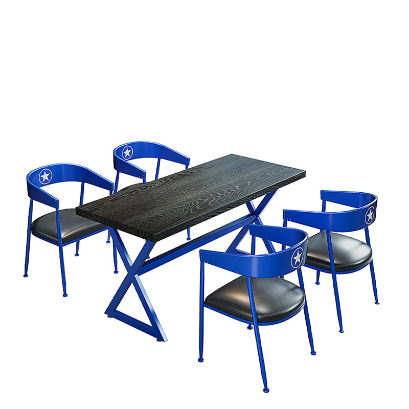 Maggee 4 - Person Trestle Dining Set