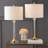 Ensemble de lampe de table 28" Anouk