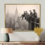 Art rétro de New York Empire State Building - New York, art mural-645722360-645722361
