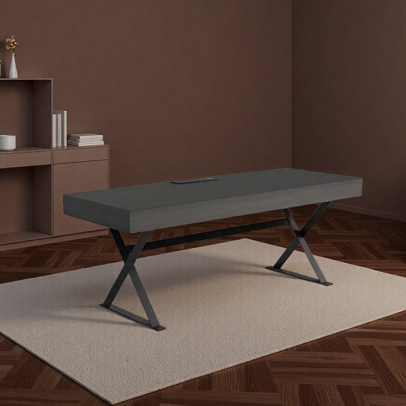 Bureau de fabrication durable à panneaux multicouches, H 29,53 po x l 70,87 po x P 27,56 po