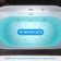 72" x 35-3/8" Whirlpool and Air Bath Heated Soaking Combination Tub with Wide Rim, LED Control Panel
