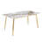 Kyley Metal Base Dining Table-313763965-315038337