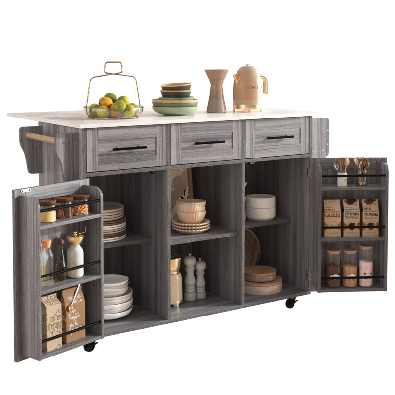 Wood Kitchen Island