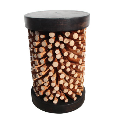Solid Wood Accent Stool