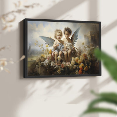 Angels From Above-X - Reproduction encadrée - Restickable