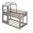 Ahman Kids Twin Over Twin Bunk Bed-1491652205