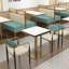Banc rembourré en similicuir