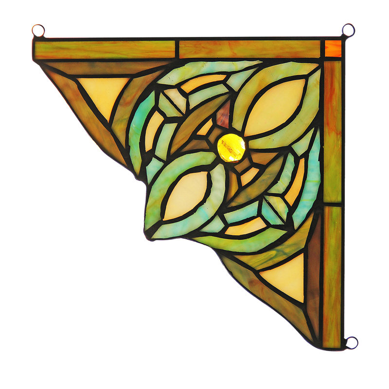 Tiffany Plants & Flowers Window Panel