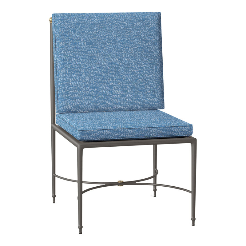 Roma Patio Chair with Cushions, Welt, Perigold Arigato Morning Glory