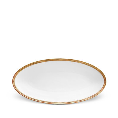 Soie Tressée Oval Platter