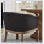 Chaise de salle à manger demi-tonneau Mid-Century-1017826348