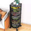 90 cm H x 34 cm W Utility Cart with Wheels