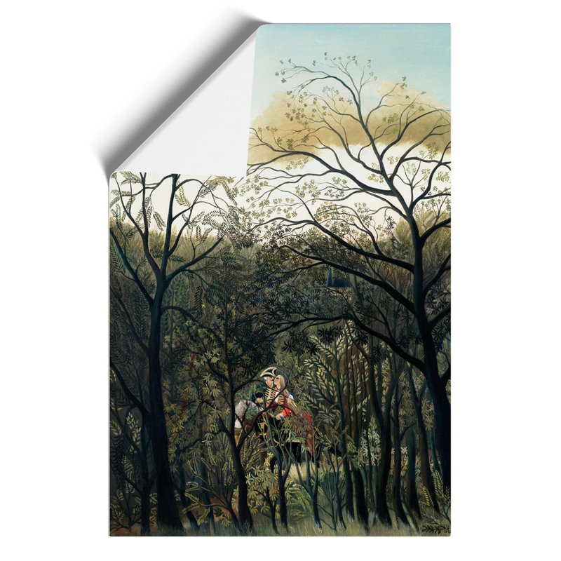 Rendezvous In The Forest - No Frame Print, 42cm H x 30cm W x 0.1cm D