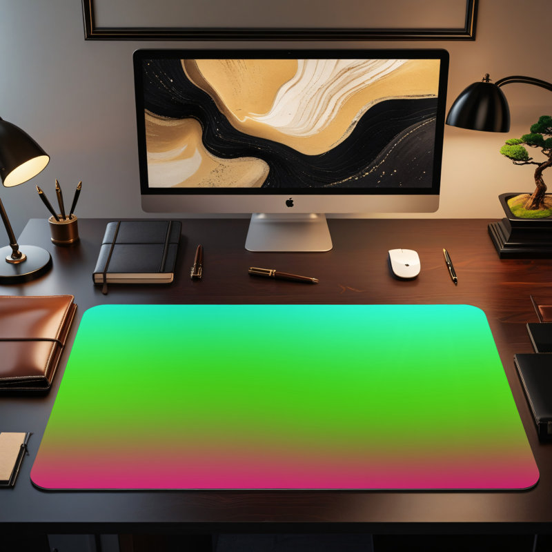 Polyester Desk Pad, 14.4x12.1