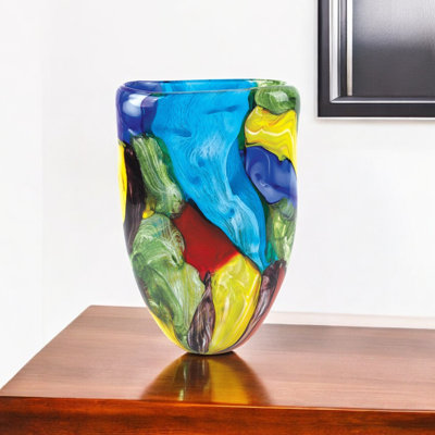 Barhamsville Handmade Glass Table Vase