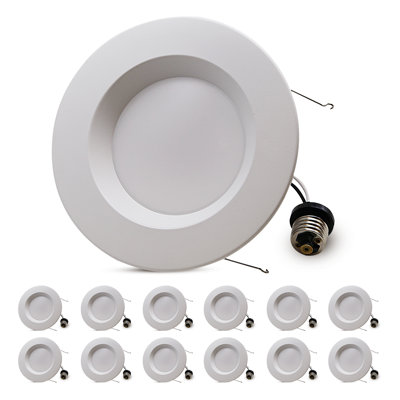 7.3" Remodel or New Construction LED Retrofit Recessed Lighting Kit