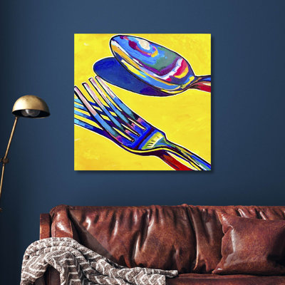 Studio Series - Fork & Spoon - Gallery-Wrapped Canvas - Hance Collection