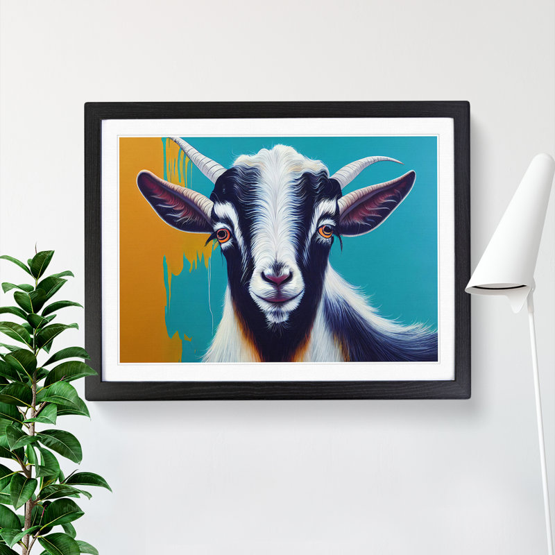 Goat in Colour Vol.2 - Framed Print