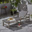 Chaise longue Hampton Wood + Wicker-1847348450
