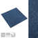Artell 50 x 50cm Polypropylene Tile in Grey/Anthracite
