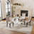 Sinta 4 - Person Pedestal Dining Set-791441495-791441492