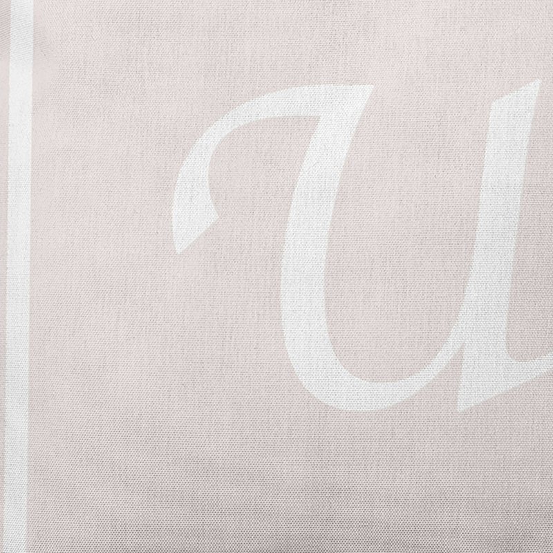 Reversible Throw Pillow, Ivory/White, 26"x26", U