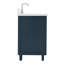Meuble-lavabo simple 60 po ARIEL avec plateau Carrara-99405099