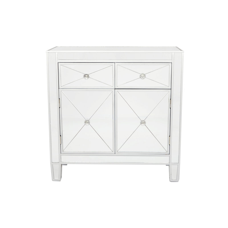 Armoire décorative à 2 portes Danilah