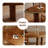 Goose Egg-Shaped Solid Wood Dining Table-1172598894