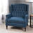 Oversized Tufted Wingback Fabric Push Back Recliner With Nailhead Trim And Button Tufted Diamond Stitch For Living Room, Bedroom-660637315