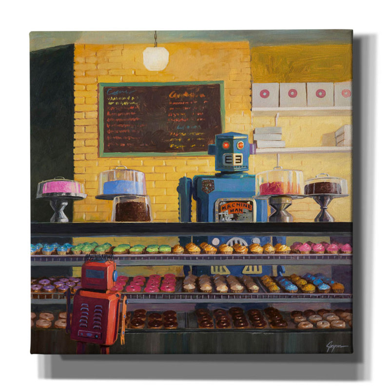 «Indecision» par Eric Joyner, impression sur toile par Eric Joyner, H 12 po x l 12 po