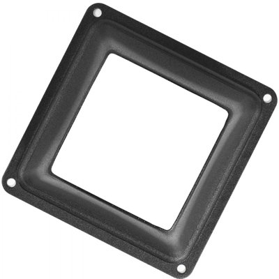Deck Post Base 10 PCS Post Base Skirt 4 x 4" (Internal 3.38x3.38") Post Support Flange 2.5 LBS Deck Post Skirt Black Powder-Coated Decking Post Base Wood Post Anch for Deck Support Porch Railing