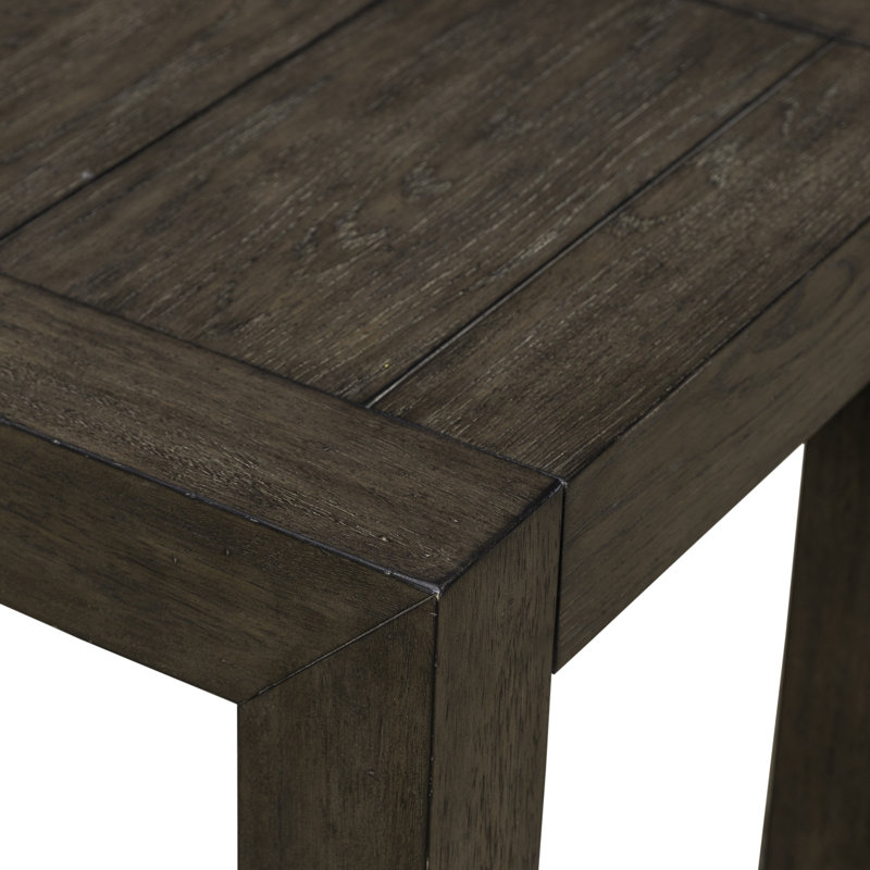  Trenea Square End Table w/ Block Legs