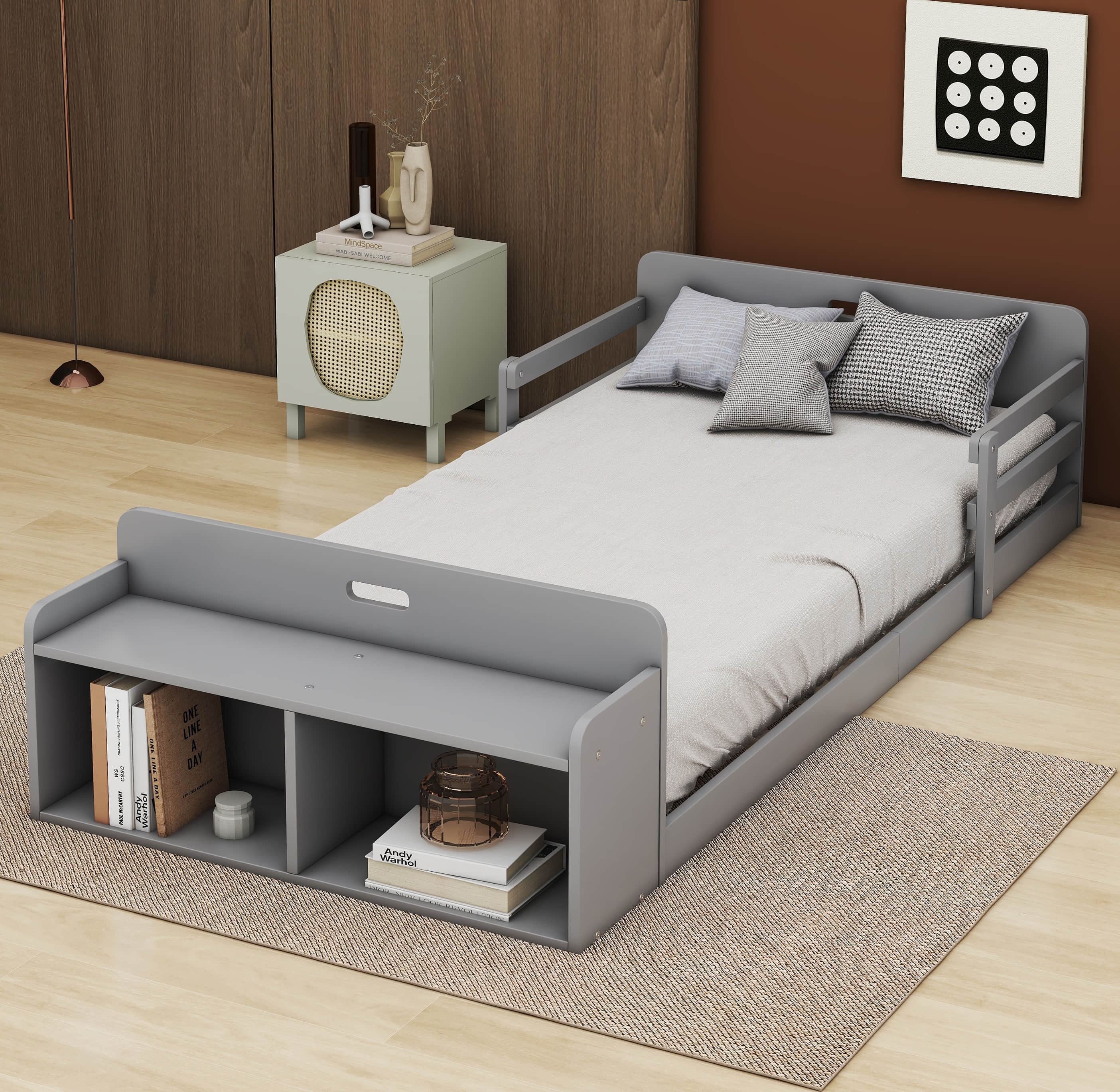 Red Barrel Studio® Yezda Twin Storage Platform Bed - Wayfair Canada