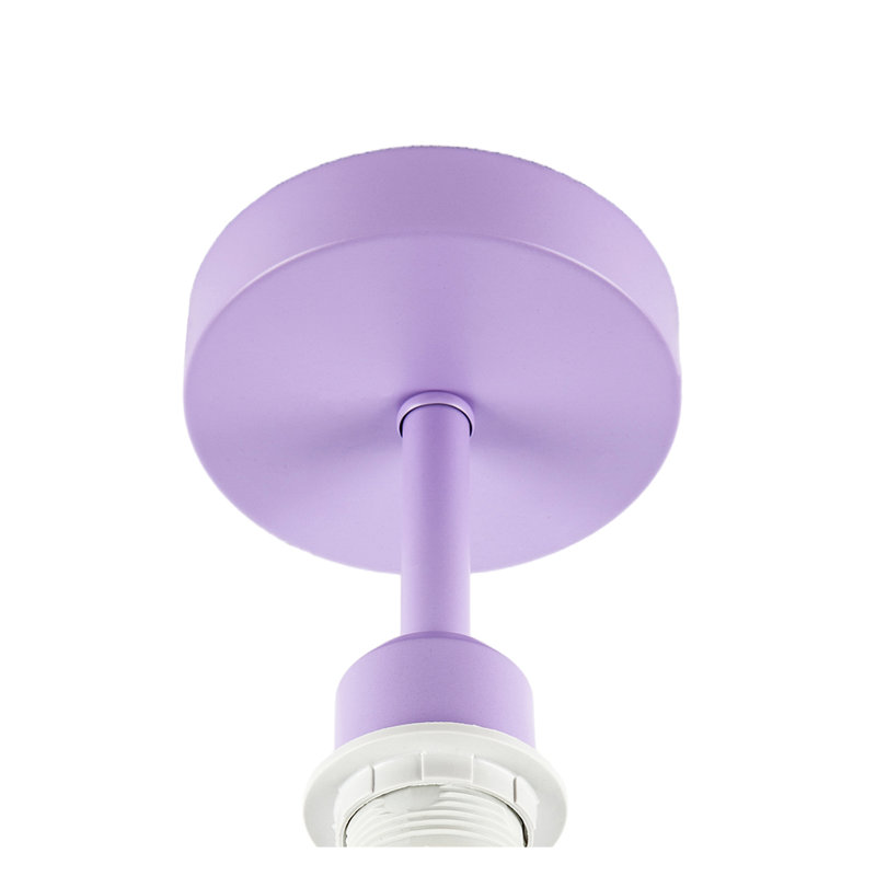 Semi Flush Mount, Lilac