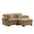 Modular Sectional Sofa with Storage Reversible Ottoman-411386514