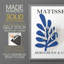 Matisse CCXCII, reproduction d'art encadrée - bois massif-907399630-907399216