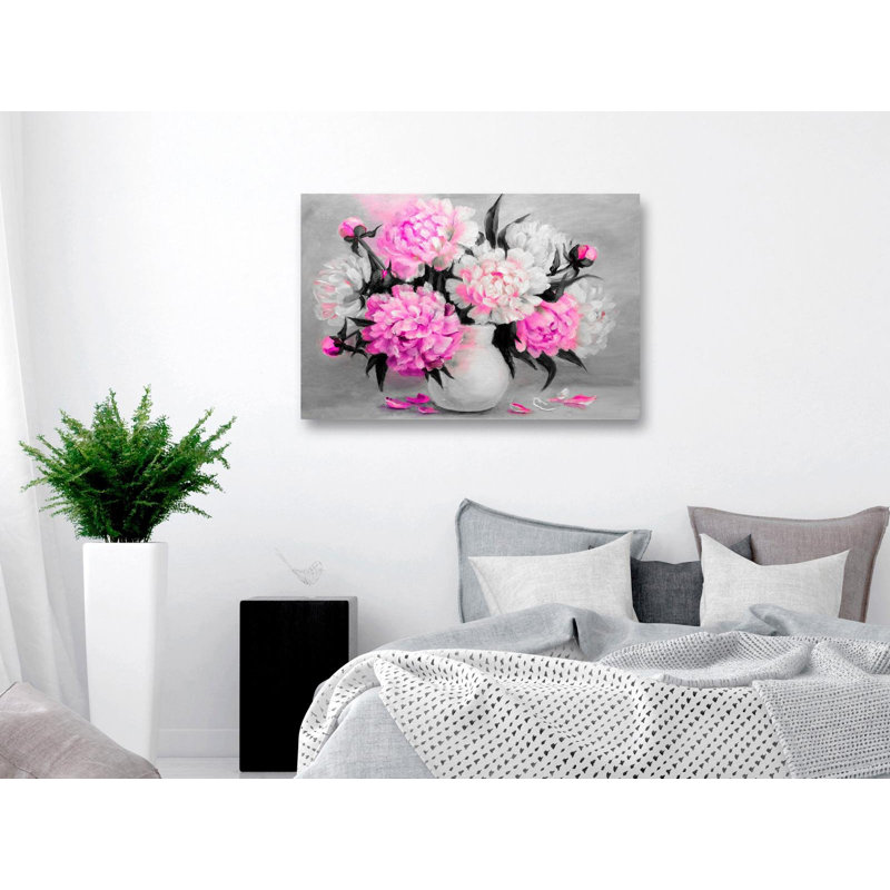 Floral Botanical - Wrapped Canvas Print, 32" H x 47" W x 0.7" D