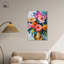 Toile opalescente avec vases floraux lumineux par Art Remedy-107411181-107411196
