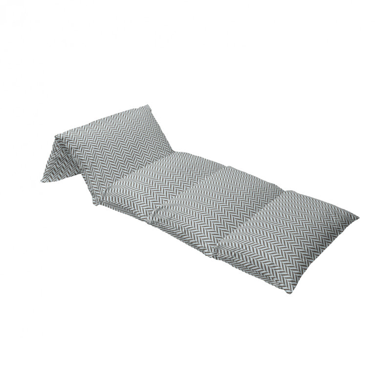Housse de coussin d'extérieur Zig Zag, H 2 po x l 36 po x P 88 po