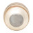 Glass Vase Glass with Hand-applied Textured Swirl Detailing.-1927357095