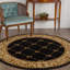 Tapis oriental noir / or Clarence-20963838