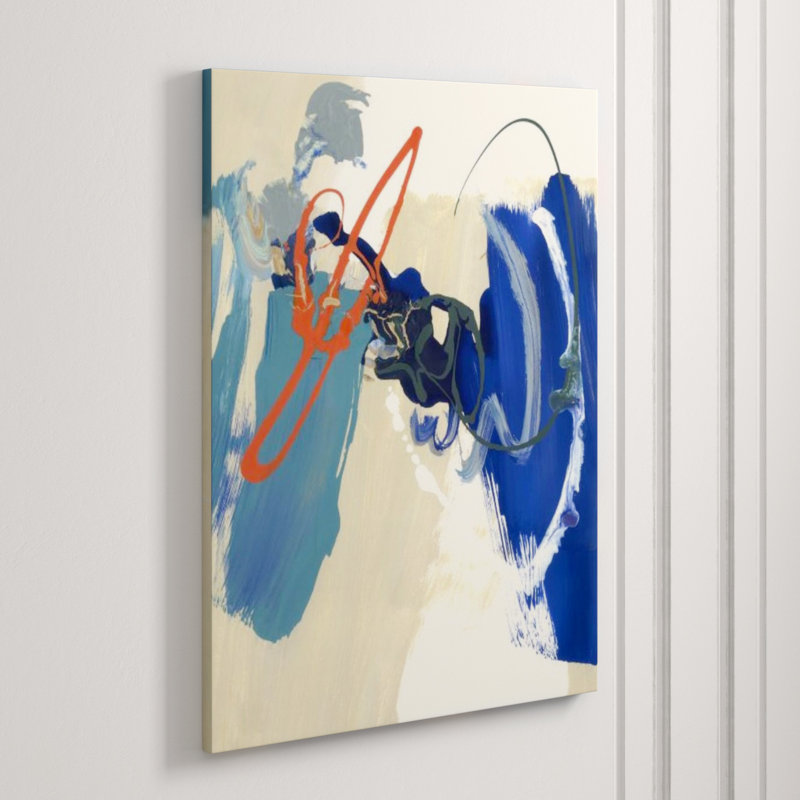 Butterfly Kisses I Painting by Elle Youngstrom, Image Brush Gel, 65" H x 47" W