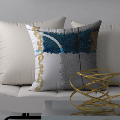 Housse de coussin carrée décorative lumineuse et enluminante