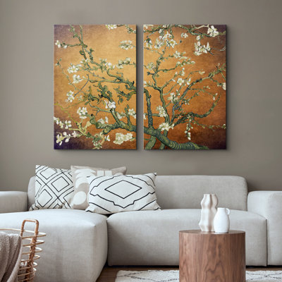 Almond Blossoms Inspiration By Vincent van Gogh