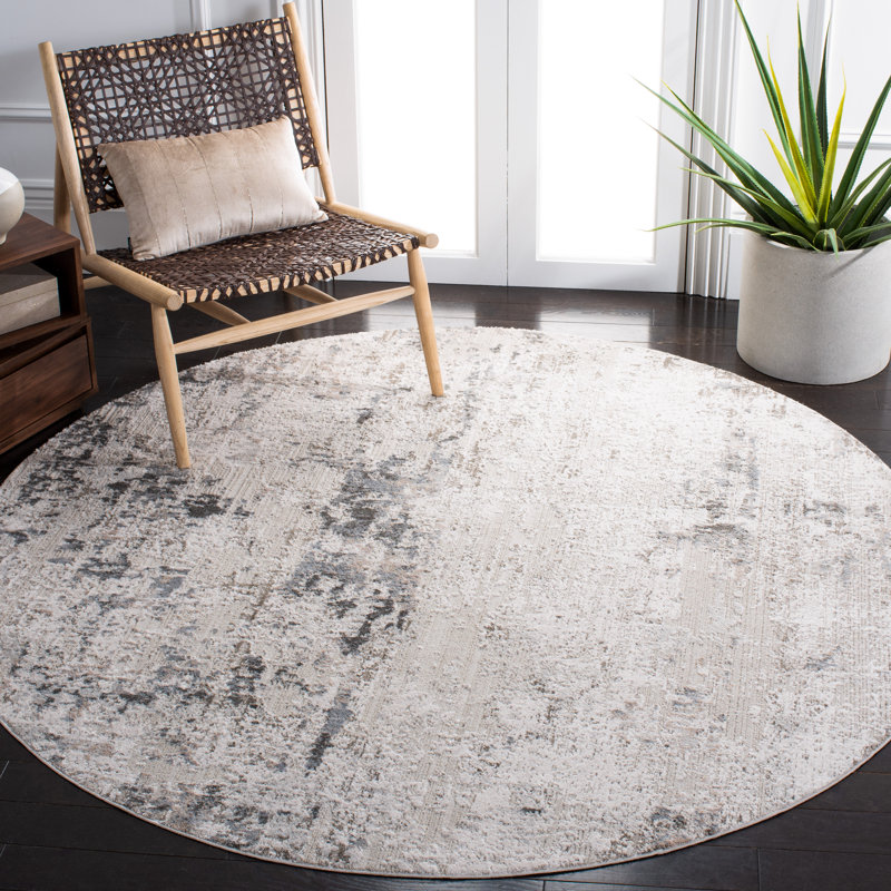 Princeton Performance Abstract Rug, Round 6'7"