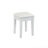 Compact Makeup Vanity Table with Reversible Mirror