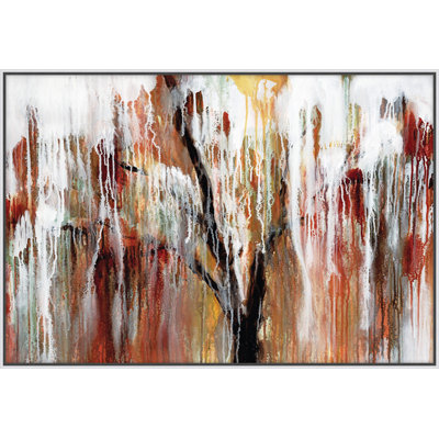 Fluid Growth 4 Framed Print Canvas