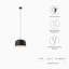 Luminaire suspendu 1 lumière Avenue par Modway-918831276
