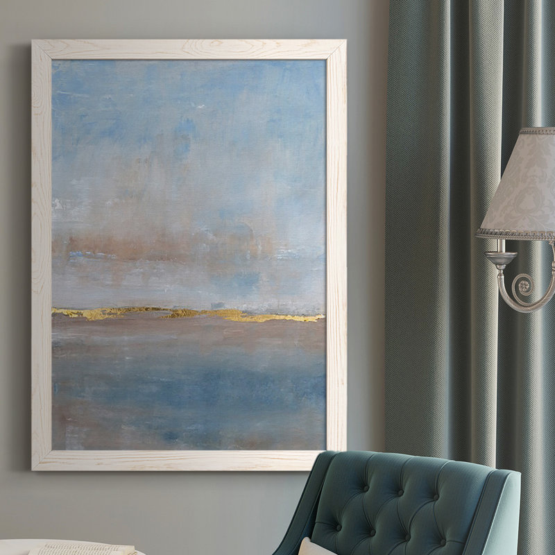 Visible Horizon II - reproduction de photo sur toile, Blanc, H 37,5 po x l 27,5 po x P 1 po